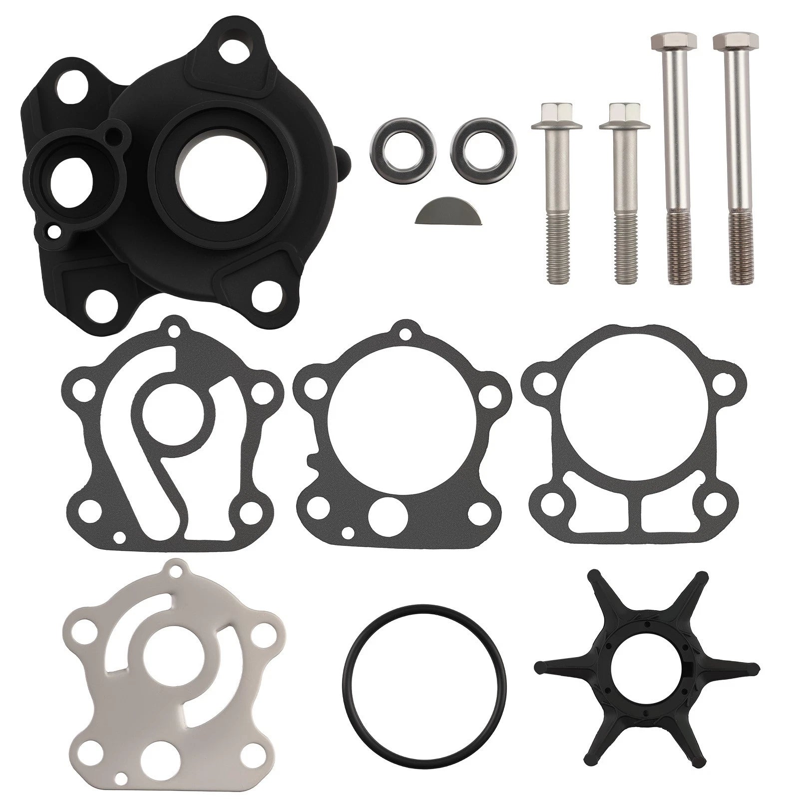 Impeller Housing Kit for Yamaha F75A F90 F100 (2000–2023) 67F-44311-01-00 18-3409