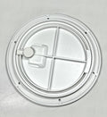 8in Boat Deck Plate for Jim Black (OEM, Polar White)