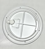 8in Boat Deck Plate for Jim Black (OEM, Polar White)