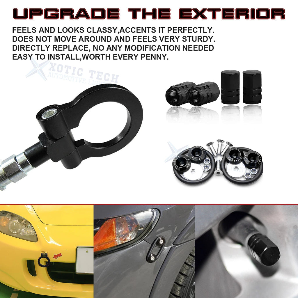 Tow Hook, Tire Valve Stem & Release Fastener for Honda S2000 (2002-2009)