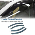 Car Window Deflectors for Chevrolet Aveo Sedan (2007–2010) - Side Vent Visors