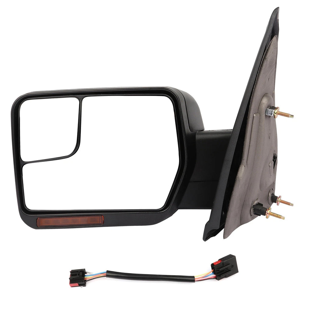 Power Heated Puddle Light Signal Tow Mirror for Ford F150 (2004–2014)