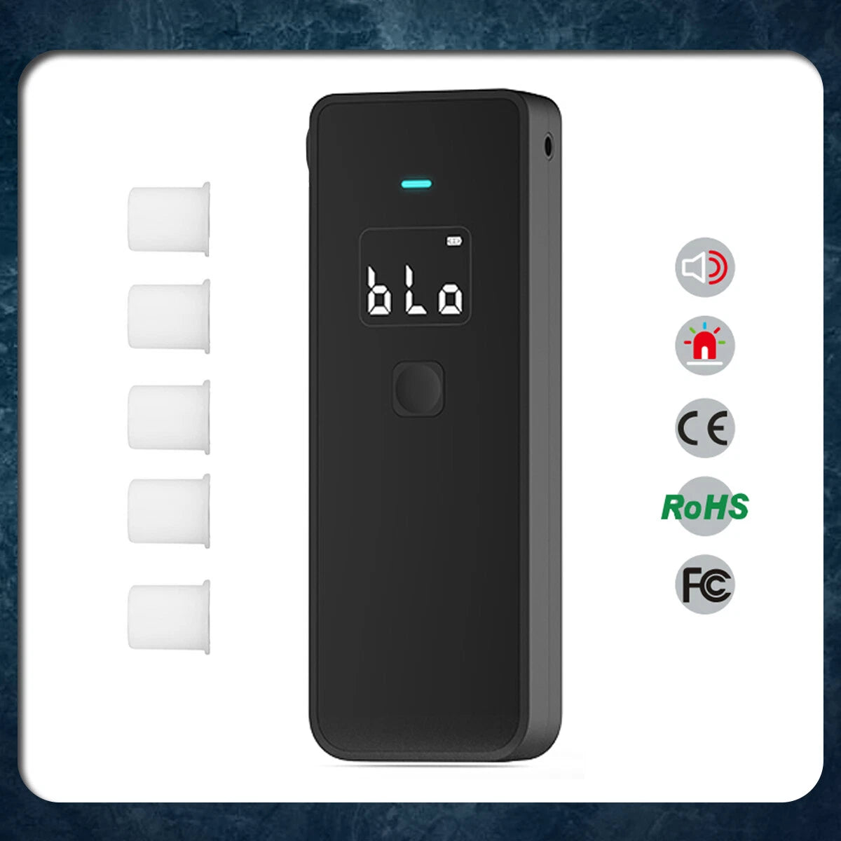 Portable Digital Breath Alcohol Tester for All Vehicles 