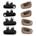 Outside Inside Door Handles for Toyota Corolla 1.8L (1998–1999)