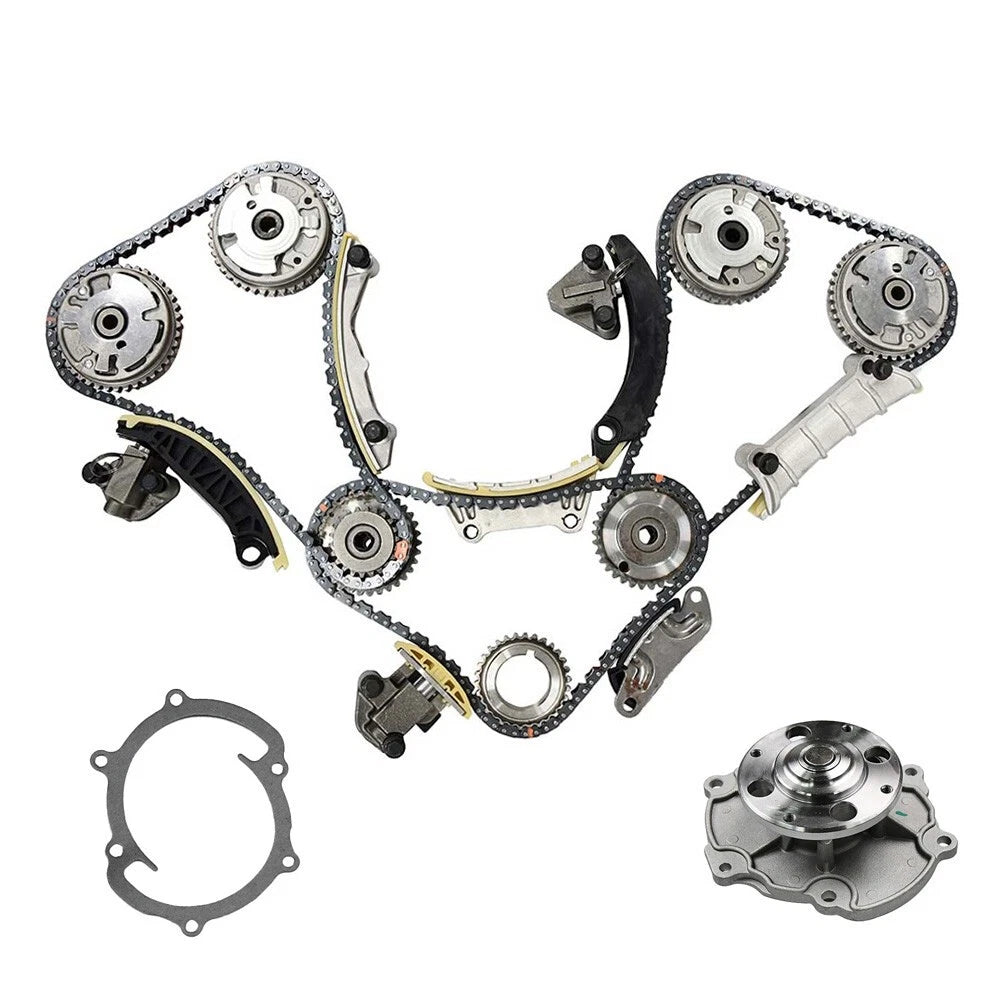 Timing Chain Kit VVT Gear Water Pump for Chevy Traverse GMC Buick Enclave (2007–2021)