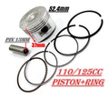Piston Ring Gasket for Lifan 110cc 125cc Dirt Bike (PIT PRO, ATOMIK, THUMPSTAR)