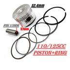 Piston Ring Gasket for Lifan 110cc 125cc Dirt Bike (PIT PRO, ATOMIK, THUMPSTAR)