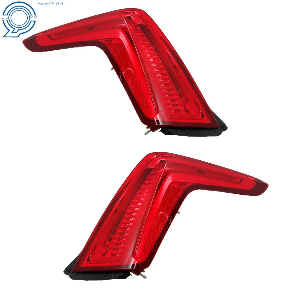 Set of 2 LED Red Rear Tail Light Brake Lamps for Cadillac XT5 (2017–2021)