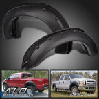 Pocket Rivet Bolt-On Fender Flares for Ford F250 F350 Super Duty (1999–2007)