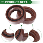 Set of 5 Oil Seal Rotary Shaft Seal FKM Rubber 22x35x10mm