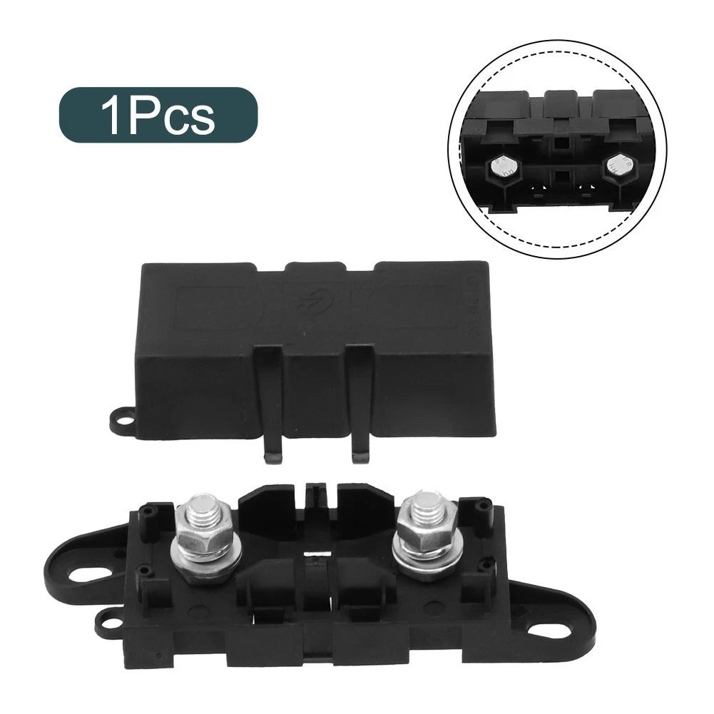 Fuse Box Holder for Car Marine with 2x M8 Studs 12/24V (85x40x39mm)