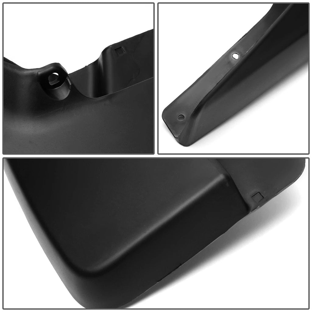 Set of 4 Mud Guards for Dodge RAM Truck (2009–2018) Matte Black