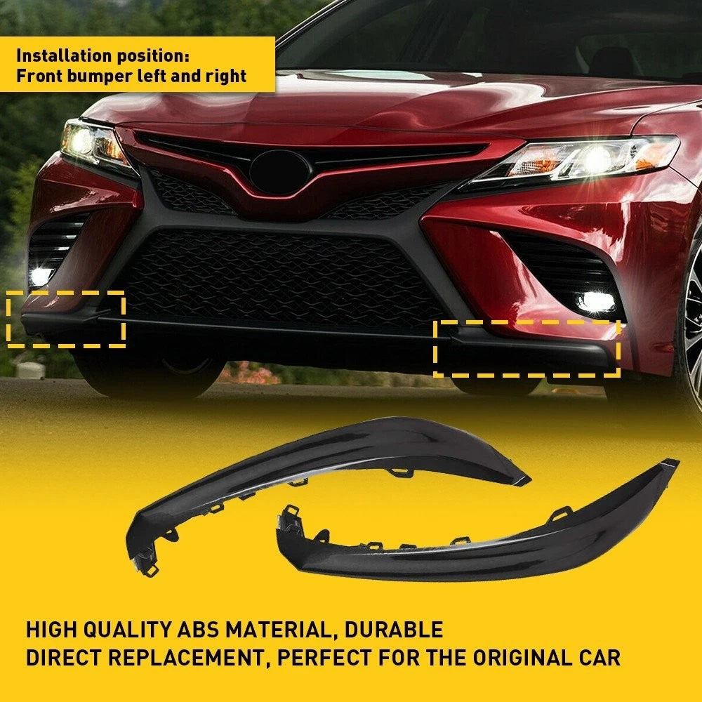2Pcs Front Molding Trim for Toyota Camry (2018–2020) PY