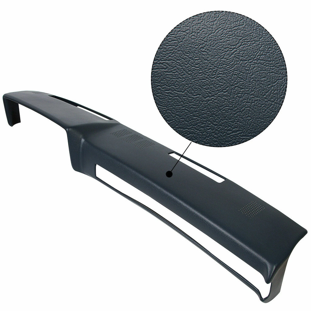 Molded Dash Cover Cap for GMC Chevy Full Size Pickup SUV (1981–1991) - Dark Blue