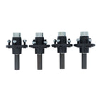 Set of 4 Pre-Assembled Hub & Round BT8 Spindles for Idler 4 on 4" Bolt