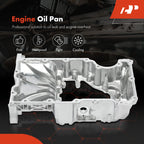 Upper Engine Oil Pan for Chevrolet Equinox, GMC Terrain (2018-2024)