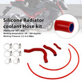 Silicone Radiator Coolant Hose for Honda CB750 Hornet XL750 Transalp (2023–2025) Red