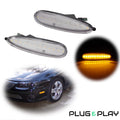 Clear Lens Amber LED Front Side Marker Light for Pontiac GTO (2004–2006)