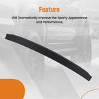 Black ABS Rear Trunk Spoiler for Honda Civic Sedan (2006–2015)