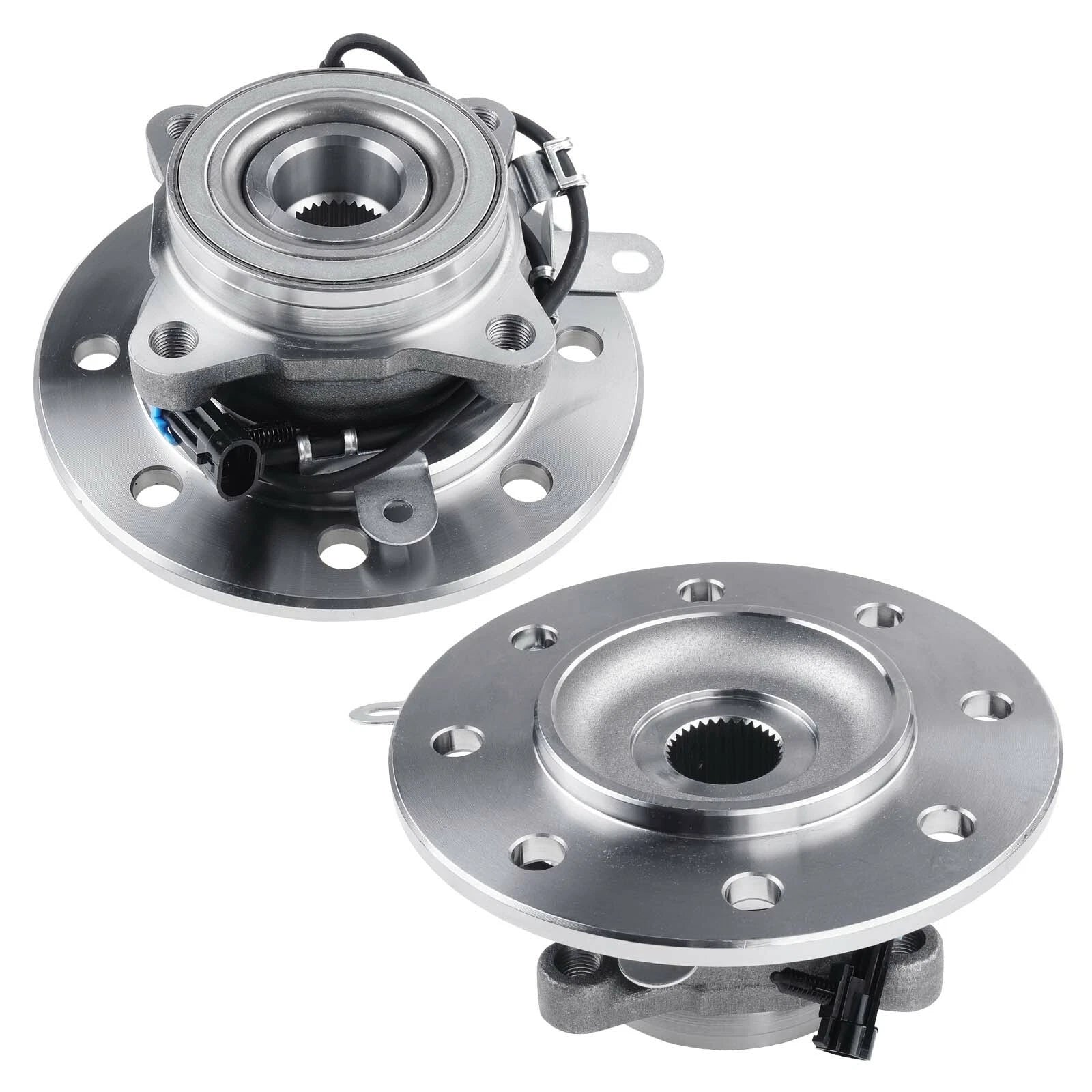 2X Front Wheel Hub & Bearing Assembly for Chevrolet K1500 GMC K1500 (1990–2000)