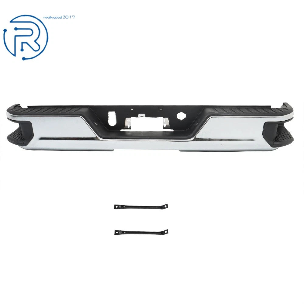 Chrome Rear Step Bumper Assembly for Sierra Silverado 1500 (2019-2022)
