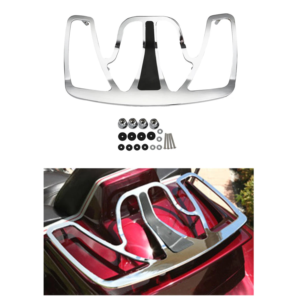 Chrome Trunk Luggage Rack for Honda Goldwing GL1800 (2001–2017)