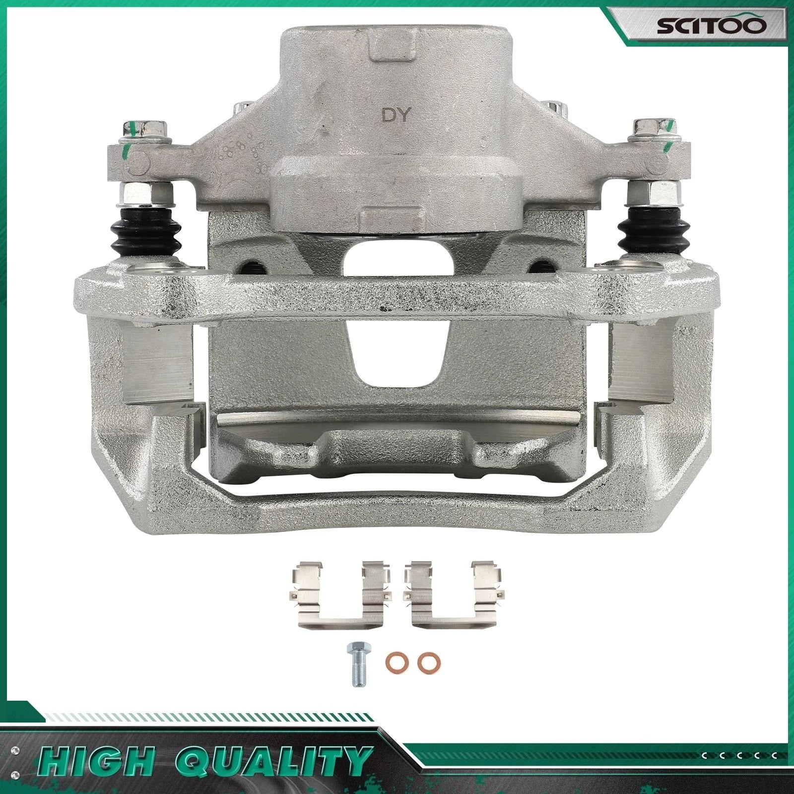Front Left Brake Caliper w/ Bracket for Hyundai Sonata (2015–2019)