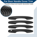 Carbon Fiber Door Handle Cover Trim for Toyota Camry (2018–2024)