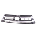 Front Upper Grille Replacement Painted ABS with Emblem Hole for Toyota (2010–2019)
