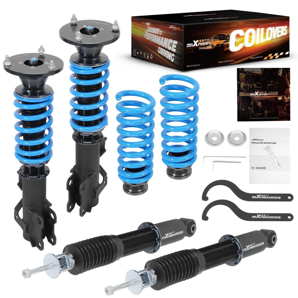 24 Level Damper Coilovers Lowering Kit for Cadillac ATS RWD (2012–2023)