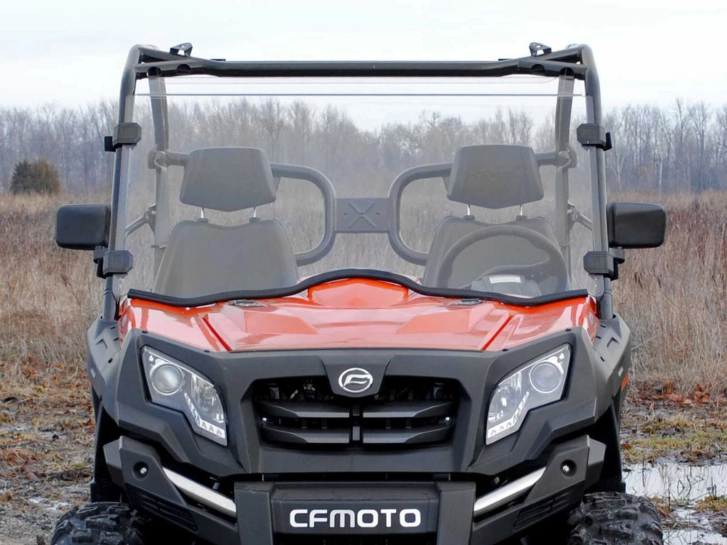 Clear Scratch Resistant Full Windshield for CFMOTO UForce 500/800 (2014–2023)