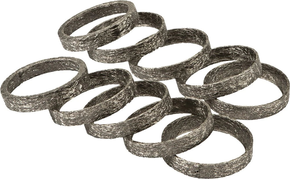 10X Exhaust Port Gasket for Harley FXDL Dyna Low Rider (Fits 1996–2006)