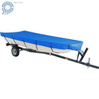 Jon Boat Cover 12ft-18ft 600D Waterproof Heavy Duty Trailerable