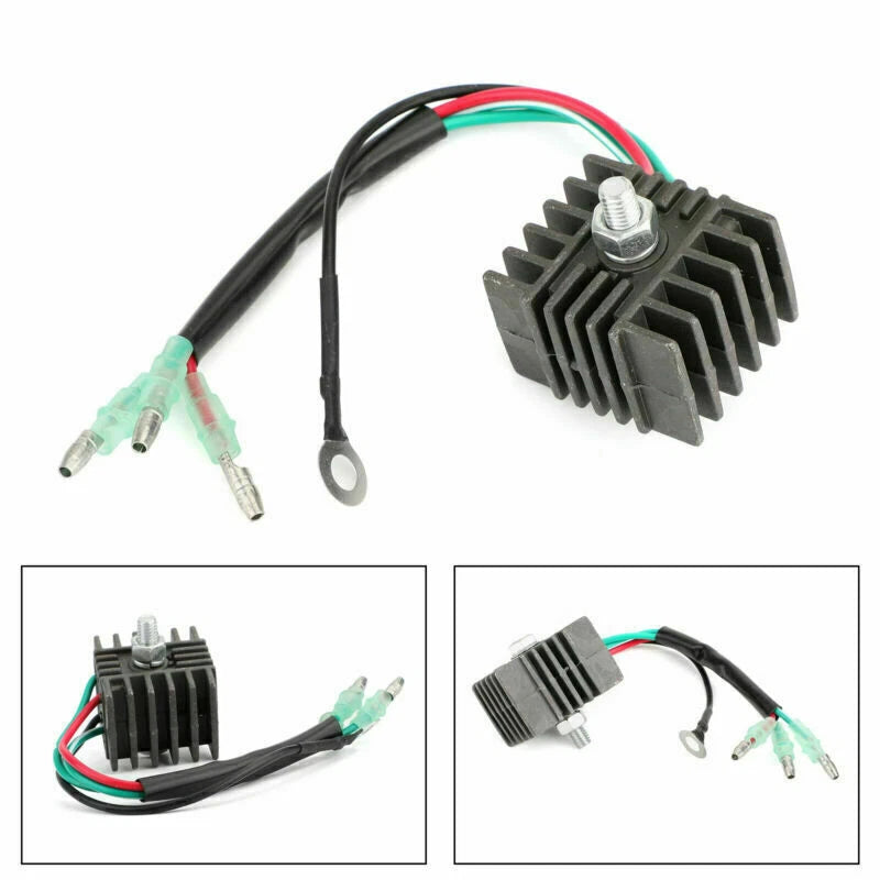 Rectifier for Yamaha 9.9-25 HP Outboard Motor (1984–2010) 664-81970-60 664-81970-62