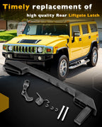 Tailgate Latch Handle Kit for Hummer H2 (2003-2009) Black