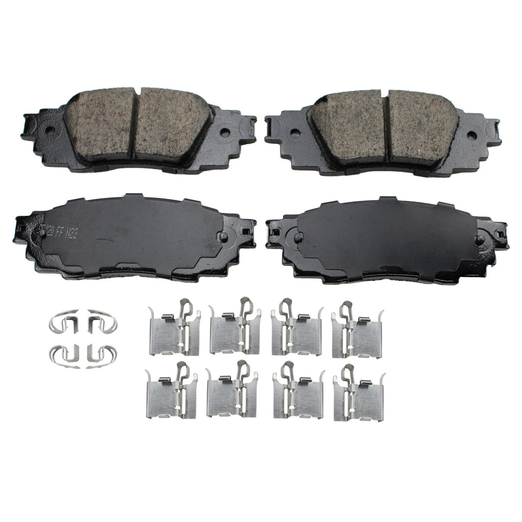 Set of 4 Akebono Rear Ceramic Brake Pads for NX300 RX350 C-HR Camry RAV4