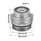 Oil Filter Housing Cap for Toyota Camry, Lexus ES300h, IS250, GS300 (2012–2020) 15620-31060