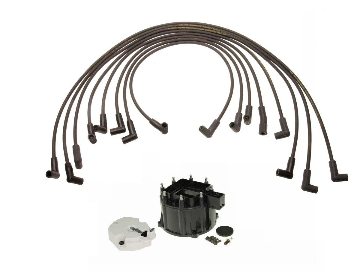 Ignition Wire Set & Distributor Cap Rotor Kit for Chevy Corvette (1997–2004)