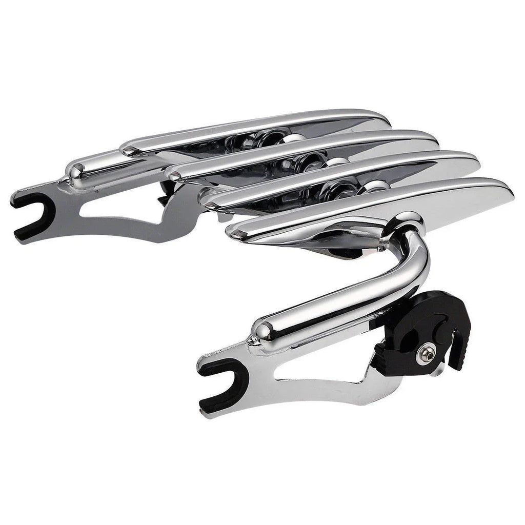 Detachable Sissy Bar Backrest Stealth Luggage Rack for Harley Touring