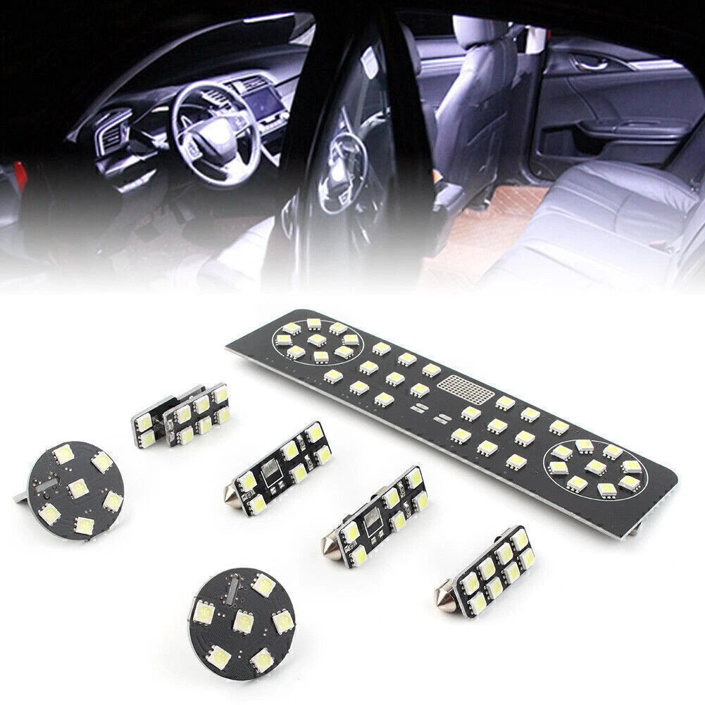 Interior Dome Map Reading Lights Kit for VW Golf (2006–2014)