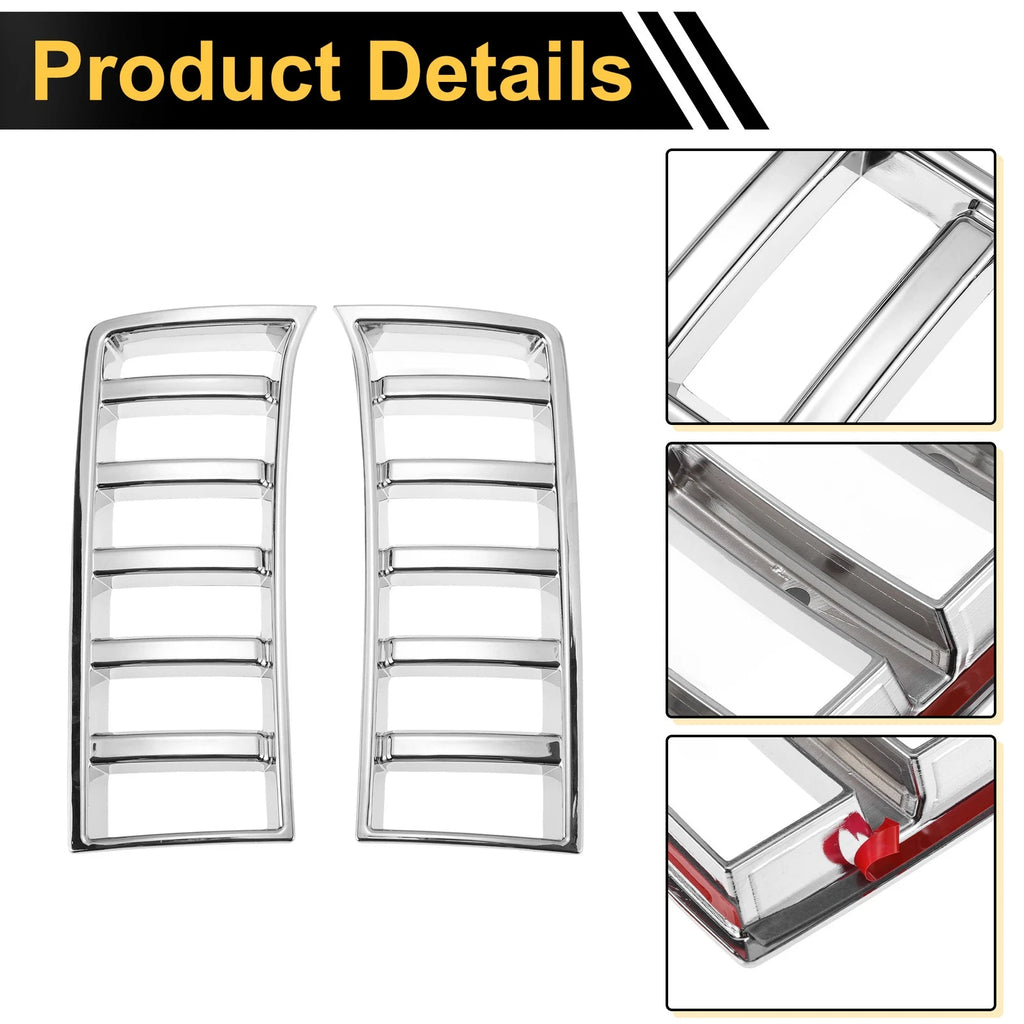 Set of 2 Fog Light Cover Trim for Toyota Tundra (2022–2025) Plating