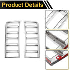 Set of 2 Fog Light Cover Trim for Toyota Tundra (2022–2025) Plating