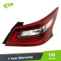 Tail Light for Nissan Altima SR (2016–2018) Outer Clear Passenger Side