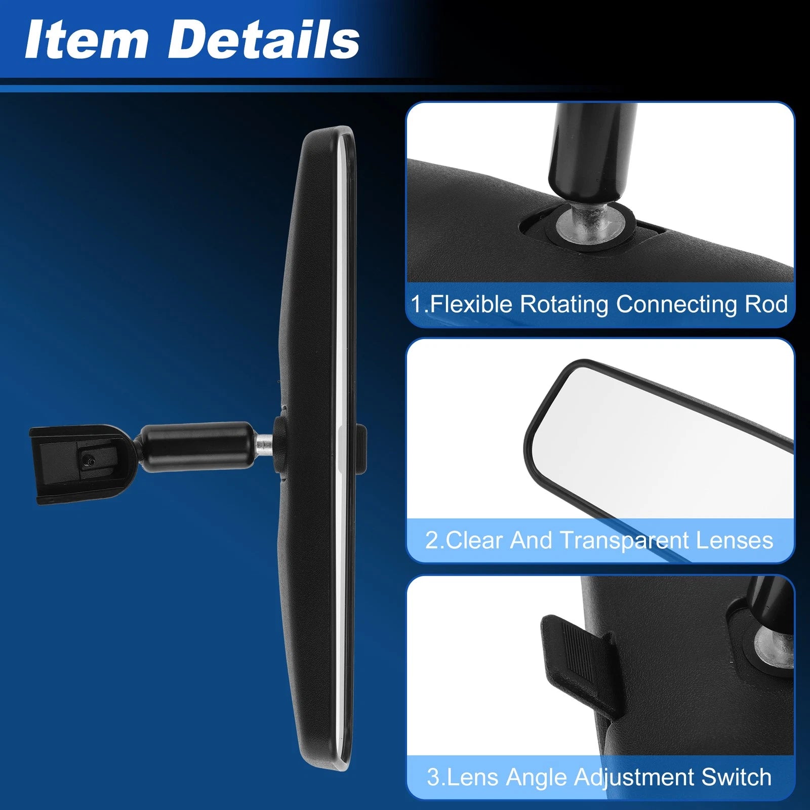 Interior Rearview Mirror for Honda Accord (2016–2022) 76400-TF00-A01001
