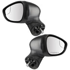 Set of 2 Door Mirrors for Ford Fiesta (2011–2016) Power