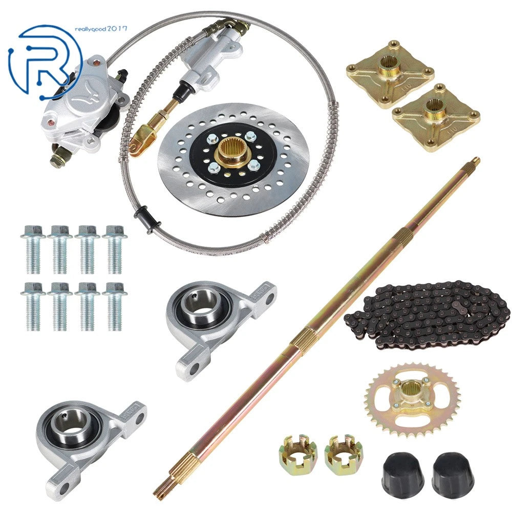 Rear Live Axle Kit for ATV Quad Go Kart (32")
