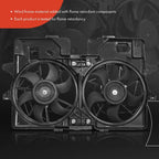Dual Cooling Fan Assembly for Ford Escape (2001–2004)