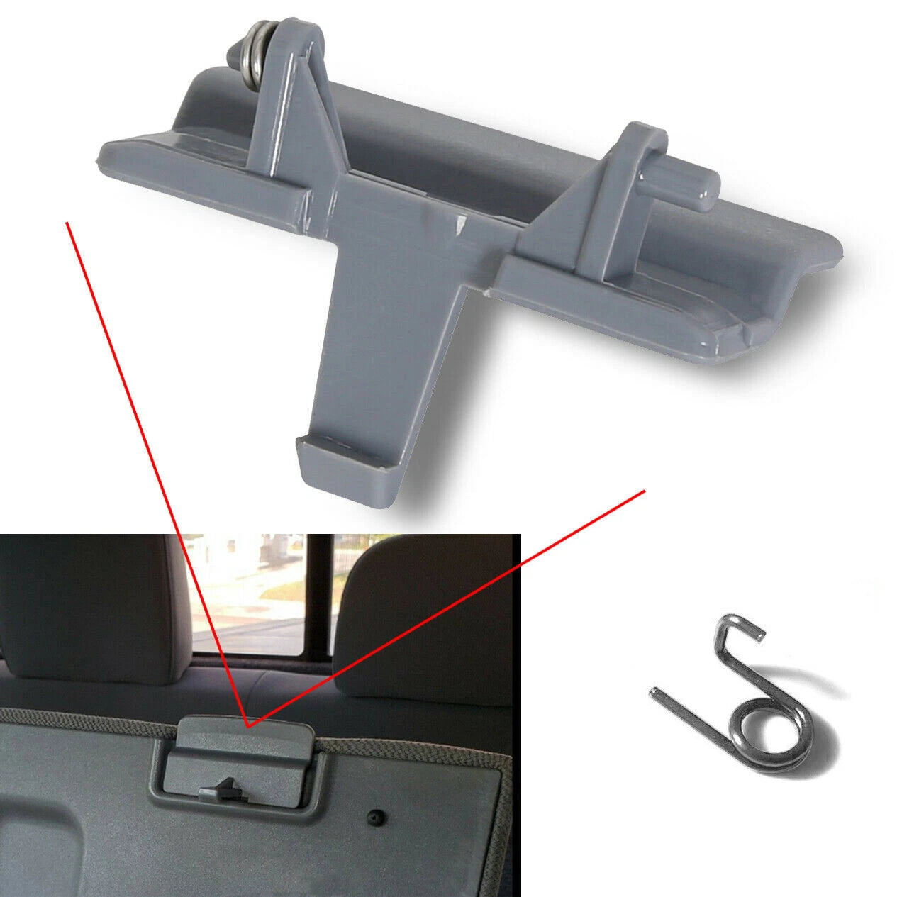 Center Console Jump Seat Lid Latch for Ford F-150 (2010–2018)