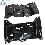 Set of 2 Front Bumper Brackets for Ford F-150 (2015–2017) Black