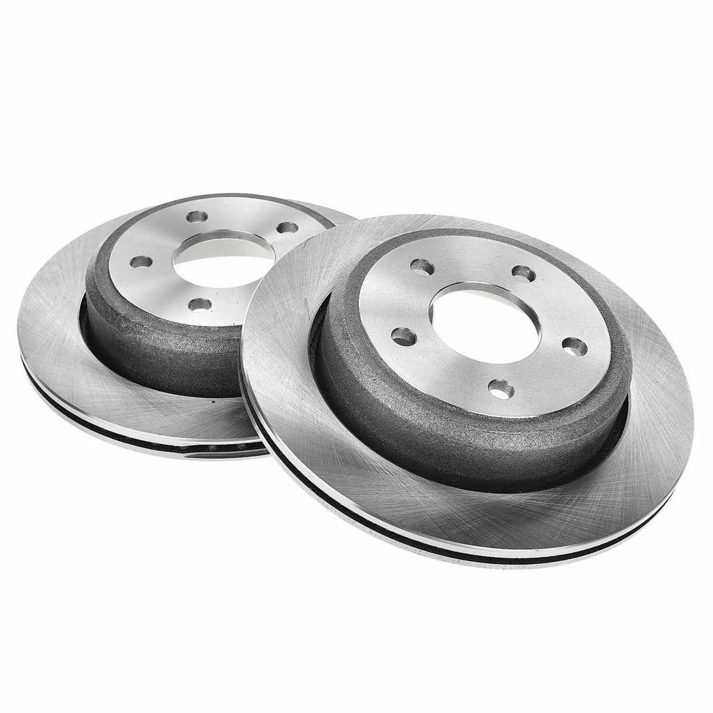Rear Disc Brake Rotors & Ceramic Pads for Ford Ranger (2010–2011)